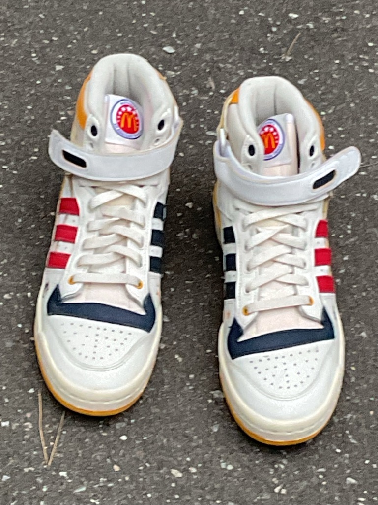 Adidas Mcdonalds All American Games High Top Sneakers PreLoved
